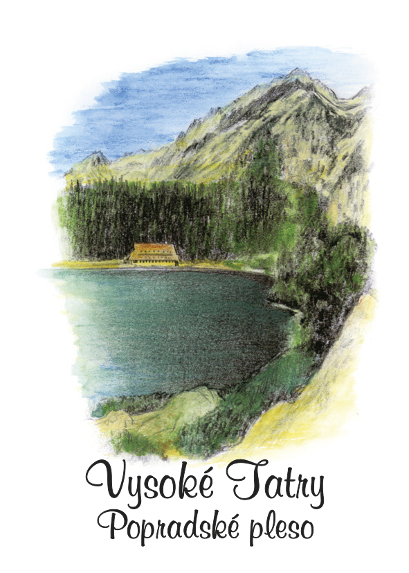[SK-239] SK-239 / Vysoké Tatry, Popradské pleso na výšku, F