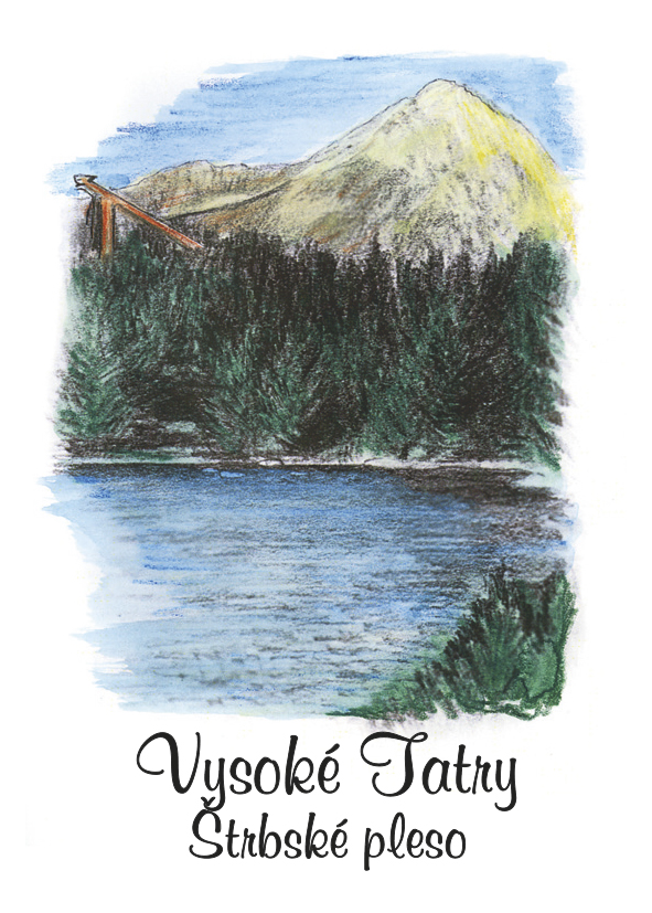 [SK-243] SK-243 / Vysoké Tatry, Štrbské pleso na výšku, F
