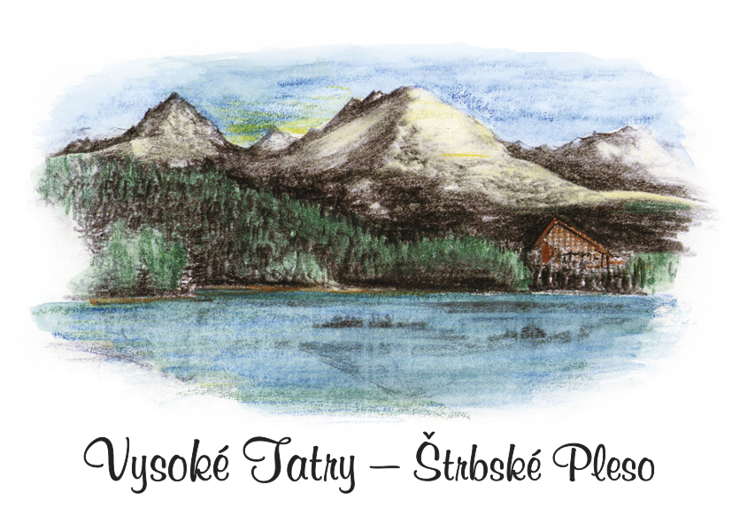 SK-277 / Vysoké Tatry, Štrbské pleso na šírku, F