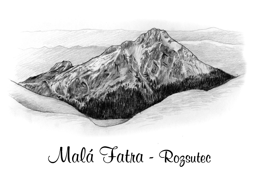 SK-411 / Malá Fatra, Rozsutec, ČB