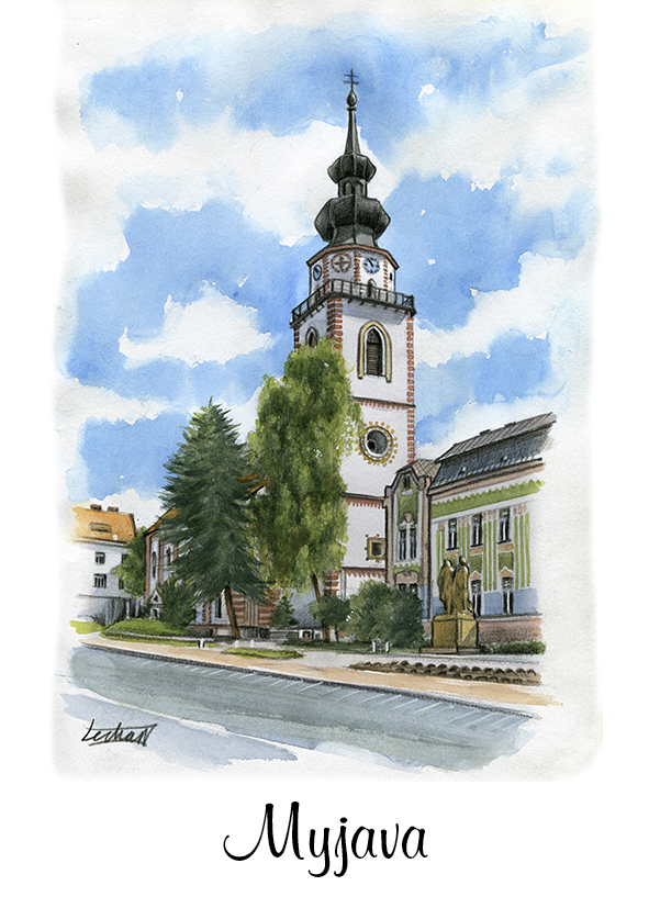 SK-498 / Myjava, Evanjelický kostol, F