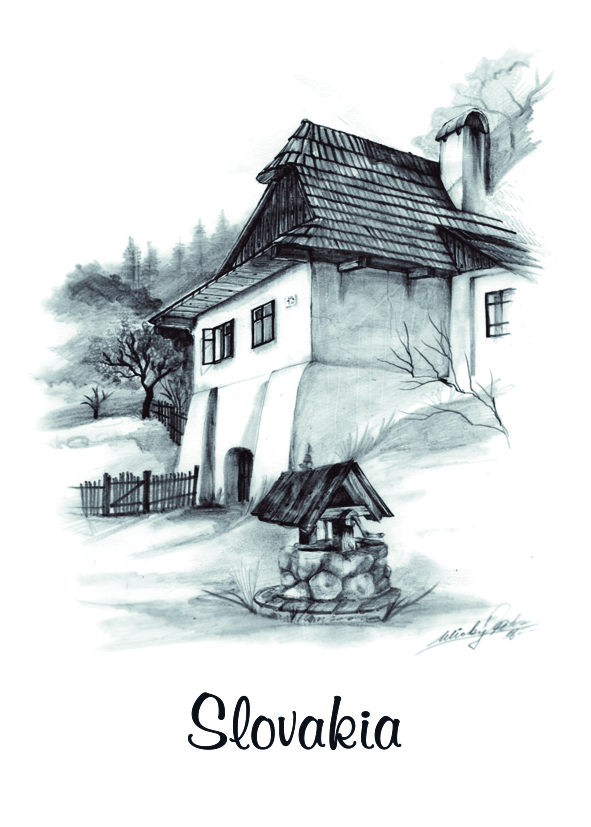 SK-578 / Slovakia, Chalupa 13, ČB