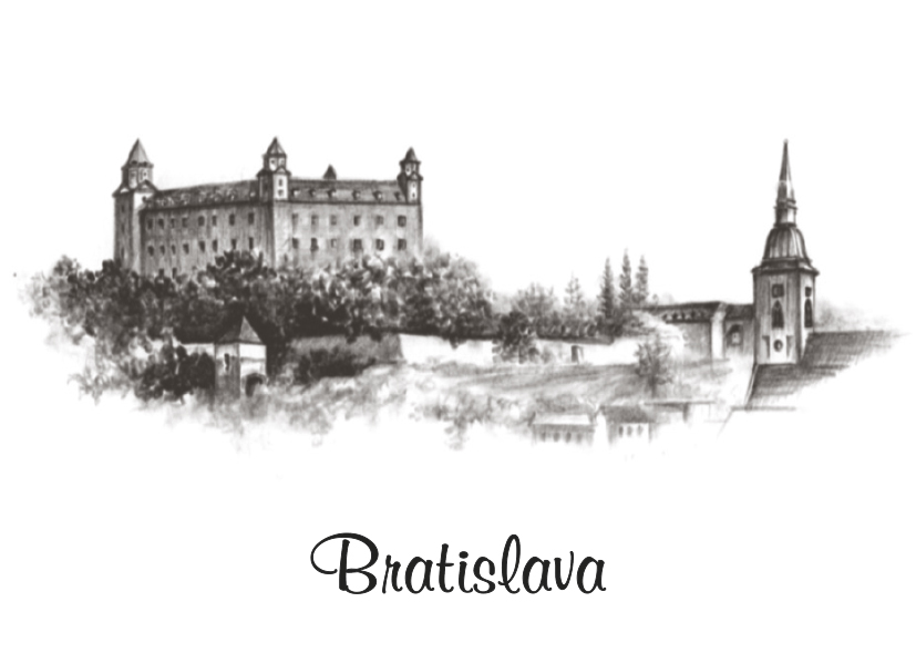 [SK-005] SK-005 / Bratislavský hrad, kostol, ČB