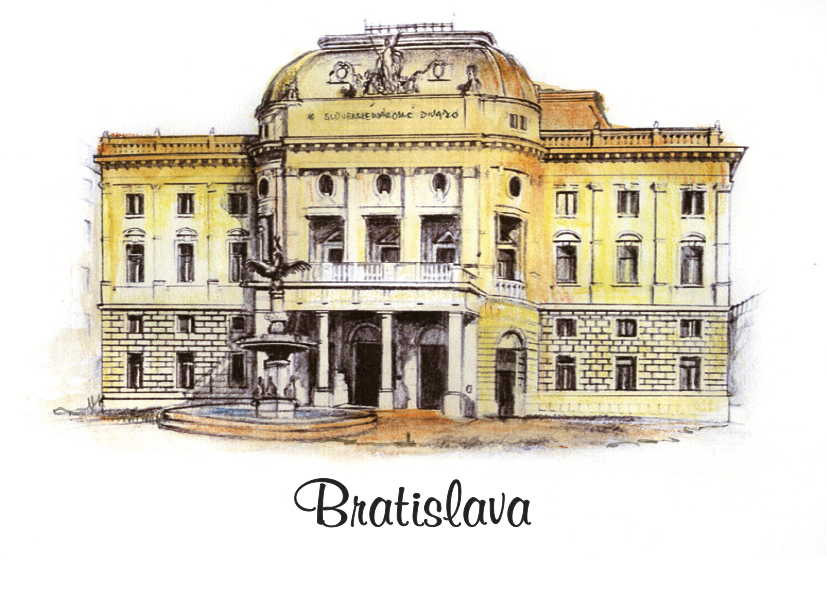 [SK-015] SK-015 / Bratislava, Slovenské národné divadlo, F