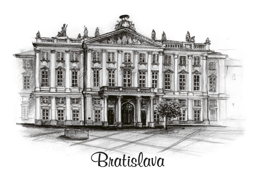 [SK-016] SK-016 / Bratislava, Primaciálny palác, ČB