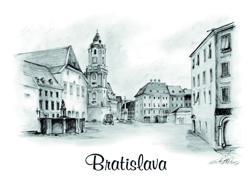 [SK-023] SK-023 / Bratislava, Radničné námestie, ČB
