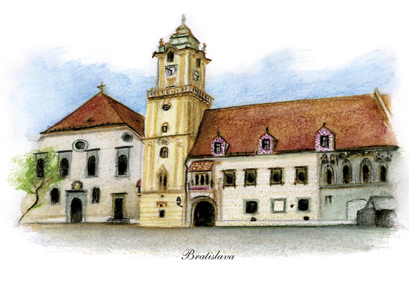 [SK-025] SK-025 / Bratislava, Stará radnica, F