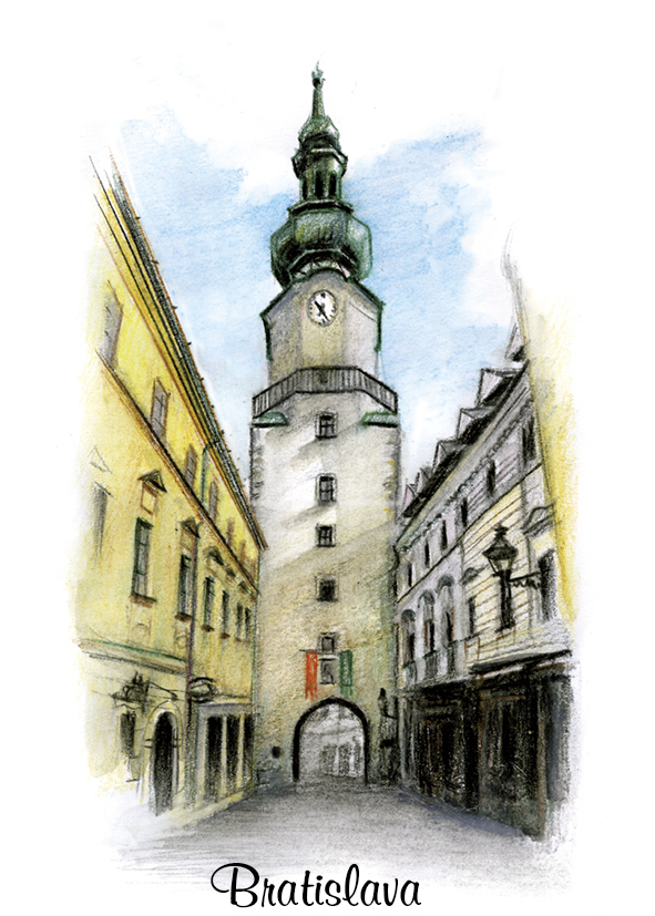 [SK-029] SK-029 / Bratislava, Michalská brána, F