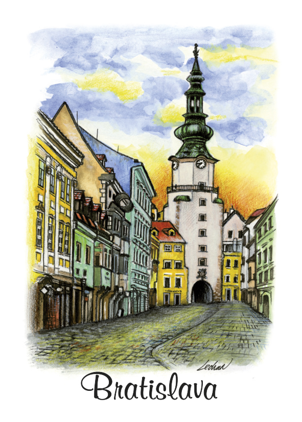 [SK-030] SK-030 / Bratislava, Michalská brána 03, F