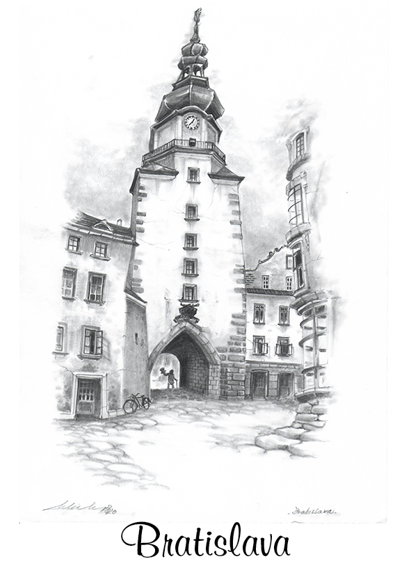 [SK-032] SK-032 / Bratislava, Michalská brána, ČB
