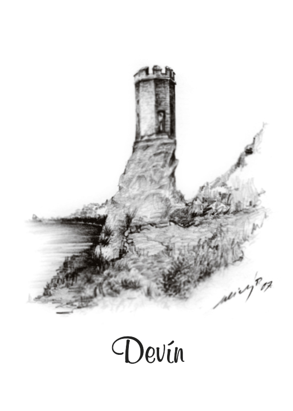 [SK-041] SK-041 / Hrad Devín, Veža, ČB