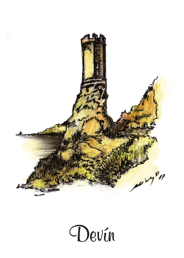 [SK-042] SK-042 / Hrad Devín, Veža, F