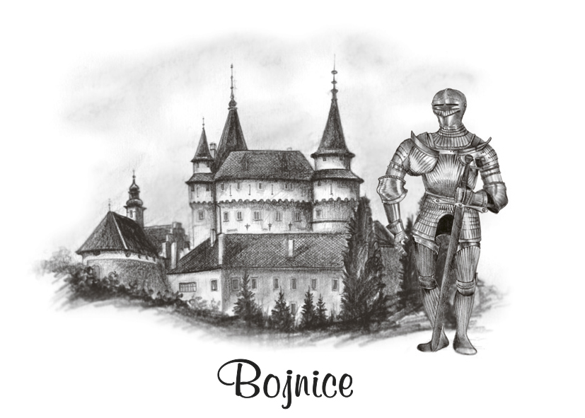 [SK-089] SK-089 / Bojnický zámok, Rytier, ČB