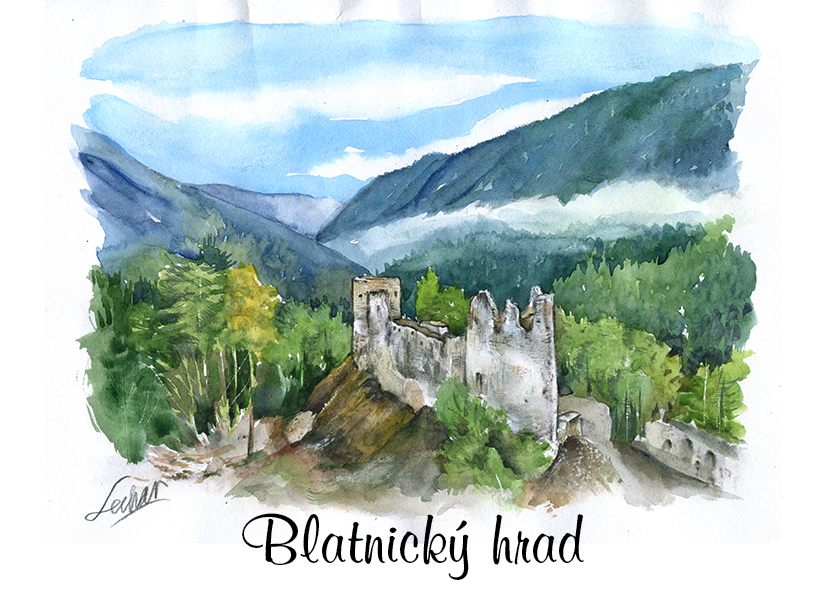 SK-107 / Blatnický hrad, F