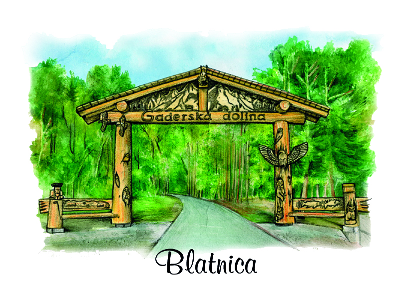 [SK-109] SK-109 / Blatnica, brána Gaderská dolina, F