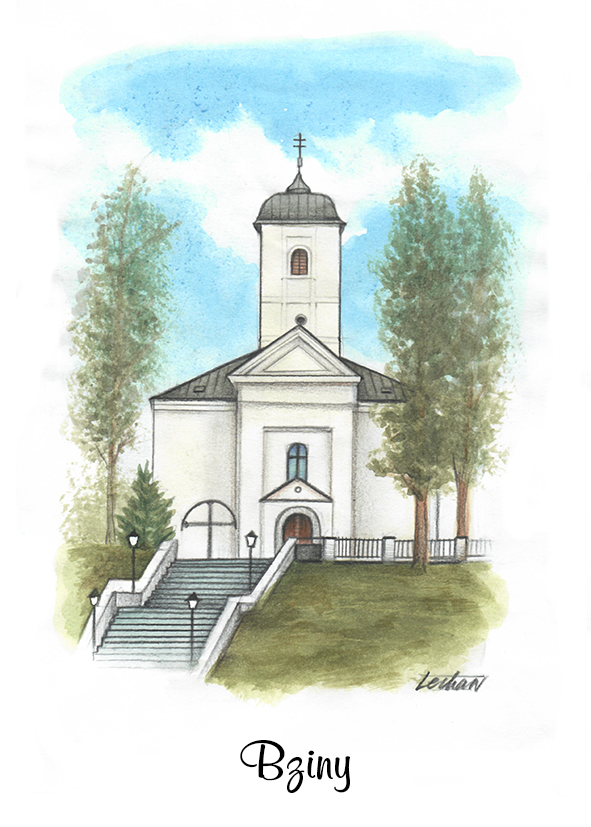 [SK-114] SK-114 / Bziny, Kostol Nepoškvrneného počatia Panny Márie F