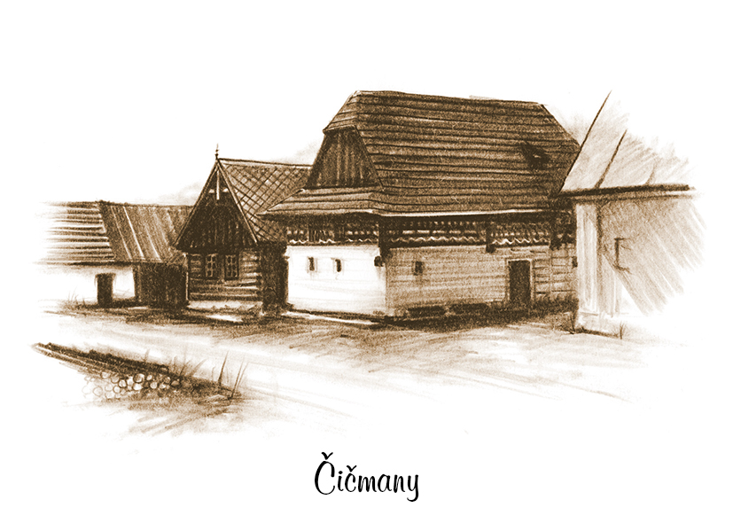 [SK-121] SK-121 / Čičmany, Horné Čechovce, H
