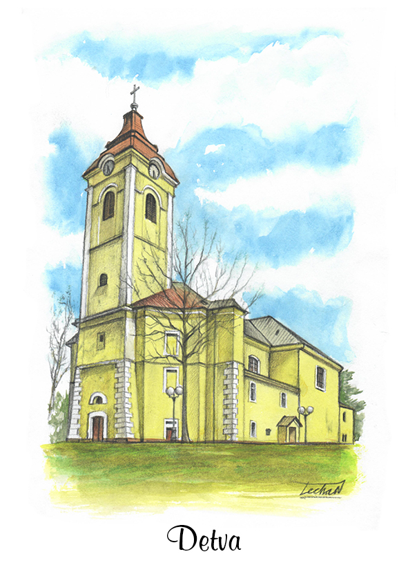 [SK-162] SK-162 / Detva, Kostol svätého Františka z Assisi, F