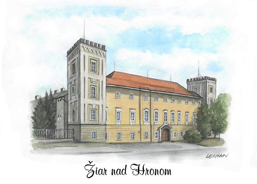 [SK-170] SK-170 / Žiar nad Hronom, Žiarsky kaštieľ, F