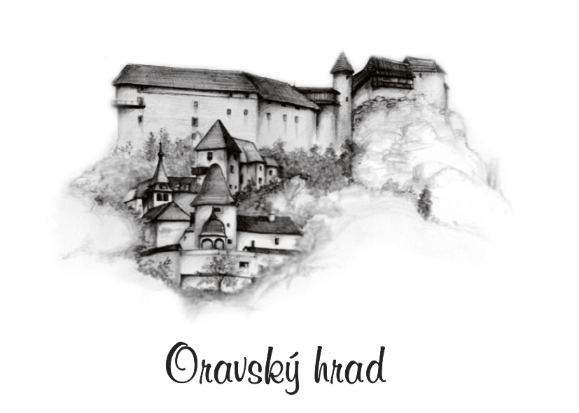 SK-176 / Oravský hrad, ČB