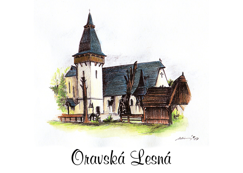 [SK-183] SK-183 / Oravská Lesná, Kostol svätej Anny, F