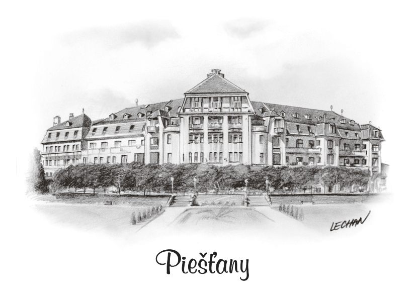 SK-188 / Piešťany, Thermia Palace, ČB