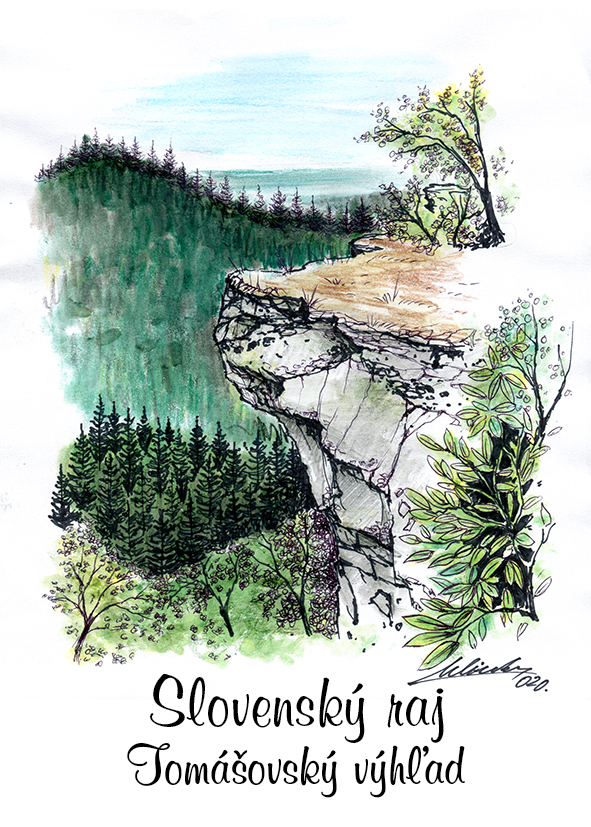 [SK-197] SK-197 / Slovenský raj, Tomášovský výhľad, F