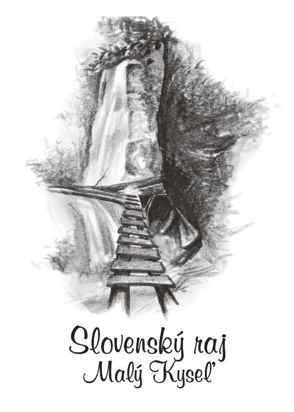 [SK-200] SK-200 / Slovenský raj, Malá Kyseľ lávka, ČB