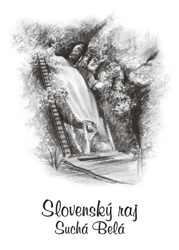 [SK-203] SK-203 / Slovenský raj, Suchá Belá, ČB
