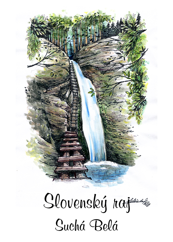 [SK-205] SK-205 / Slovenský raj, Suchá Belá, F