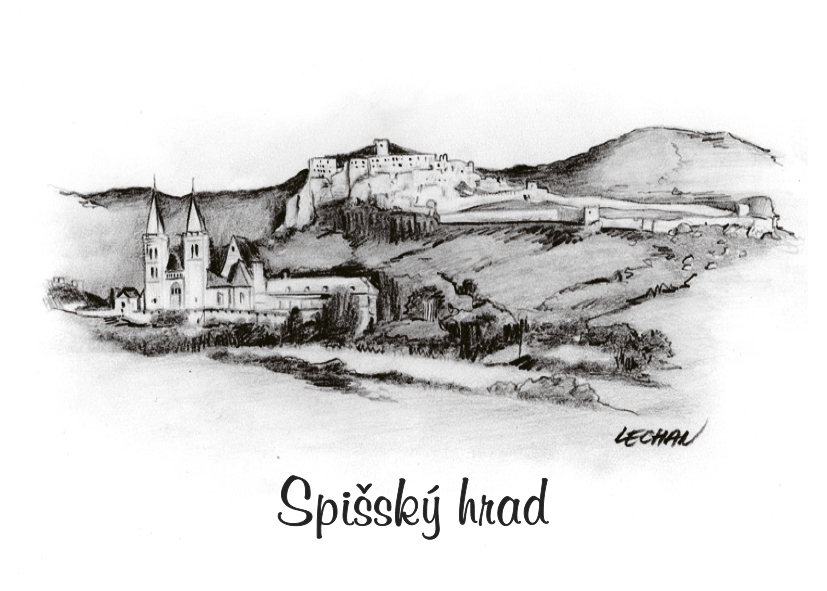[SK-212] SK-212 / Spišský hrad s Kapitulou, ČB