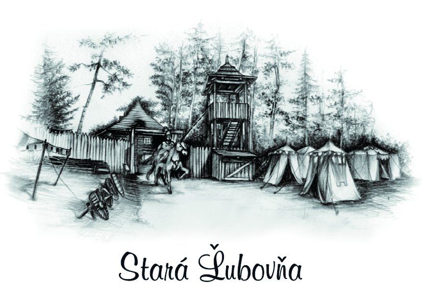 [SK-218] SK-218 / Stará Ľubovňa, Stredoveký tábor, ČB