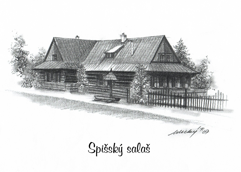 [SK-221] SK-221 / Spišský salaš, Reštaurácia, ČB