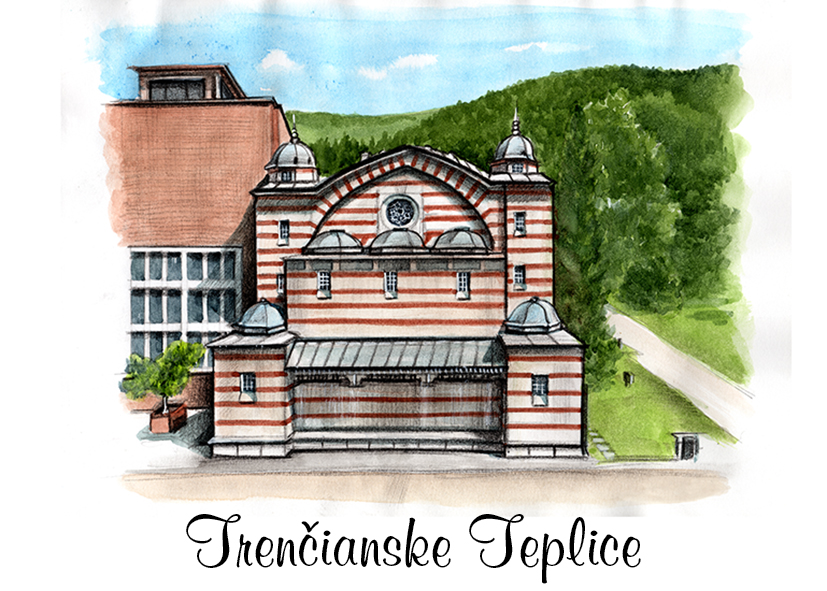 [SK-226] SK-226 / Trenčianske Teplice, Hammam exteriér, F