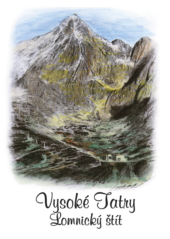 [SK-235] SK-235 / Vysoké Tatry, Lomnický štít na výšku, F